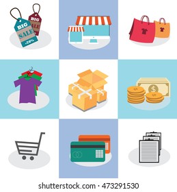shop icons