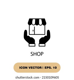 shop icons  symbol vector elements for infographic web