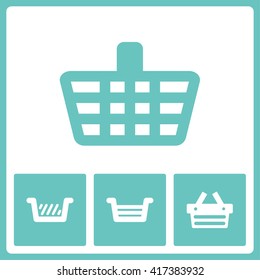 Shop icons. Web vector graphic. Design collection.
