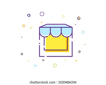 The shop illustration