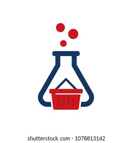 Shop Lab Logo Icon Design