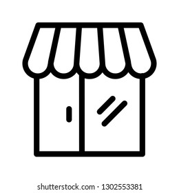 shop line icon