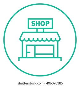 Shop line icon.