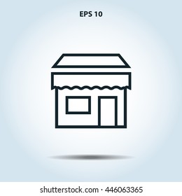 shop line icon