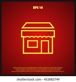 shop line icon