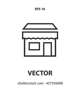 shop line icon