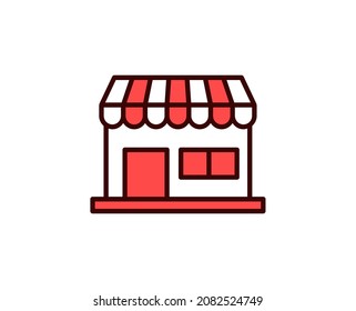 Icono de línea de compra. Símbolo vectorial en estilo plano y a la moda sobre fondo blanco. El comercio canta por el diseño.