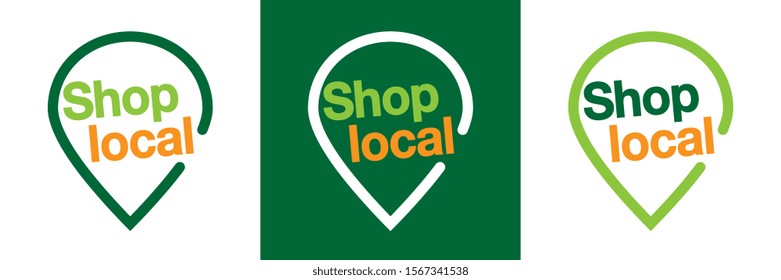 Shop local with location pin