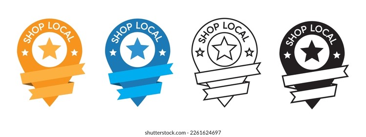 Ver local en vector de burbuja de voz 10 pasos.