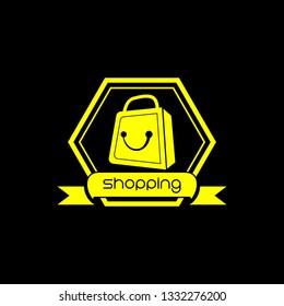 shop logo design concept