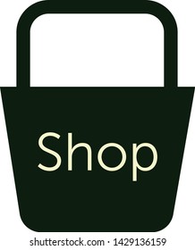 Shop logo fully vector easy to edit you can use in many projects.
