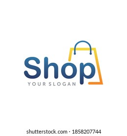 Ver el logotipo. Plantilla de vectores del logotipo de la buena tienda