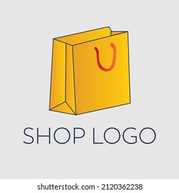 Logotipo de compra, logotipo multifuncional, para empresas comerciales, comerciales y de ventas, modelo de ilustración vectorial.