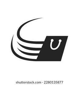 plantilla de logotipo de tienda Icono Ilustración Identidad de marca. Ilustración aislada y plana. Gráfico vectorial