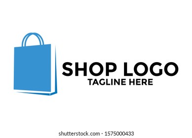 Shop logo vector, Shopping Logo vector template