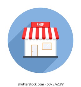 Shop Long Shadow Icon