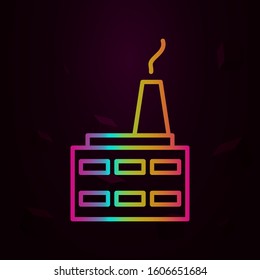 shop nolan style icon. Simple thin line, outline vector of building landmarks icons for ui and ux, website or mobile application