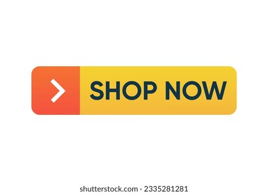 Shop now banner icon vector design template