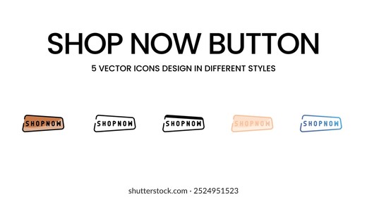 Conjunto de iconos vectoriales de Botón listos para usar App casados y móviles.