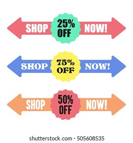 Shop Now button for your online or offline store
