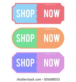 Shop Now button for your online or offline store