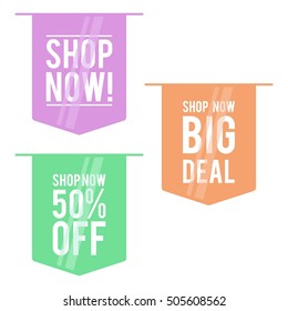 Shop Now button for your online or offline store