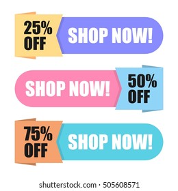 Shop Now button for your online or offline store
