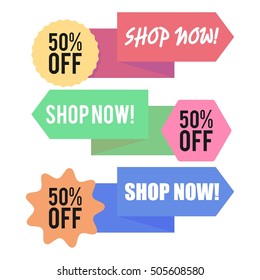 Shop Now button for your online or offline store