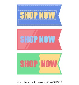 Shop Now button for your online or offline store