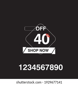 Shop now color discount sticker. Shop now red bent label isolated on white background. discount lettering on modern round shape. illustration for promo advertising discounts