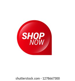 Shop Now glossy button