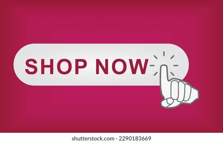 Shop now icon. vector illustration