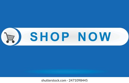 Shop now icon. vector illustration