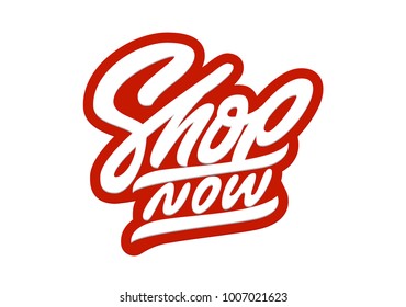 Shop now. Premium handmade vector lettering and calligraphy phrase for invitation, greeting card, t-shirt, prints, social media, banners and posters .Vector illustration.