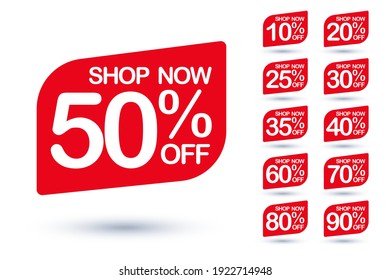 Premium Vector  Sale tag with 50 discount isolated on white background. 50  off sale.
