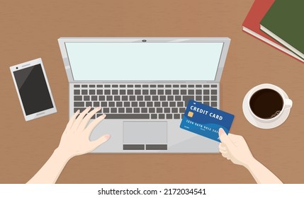 Shop online. Payment by credit card.