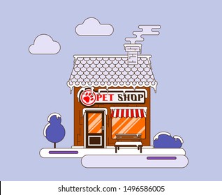 Shop for Pets in the winter time.