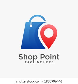 Shop point logo design inspiration