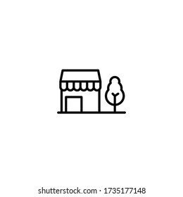 shop retail icon vector illustration