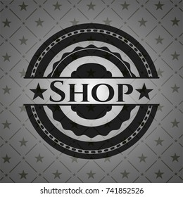 Shop retro style black emblem