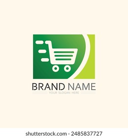 SHOP AND SALE ICON LOGO DESIGN VECTOR ILLUSTRATION