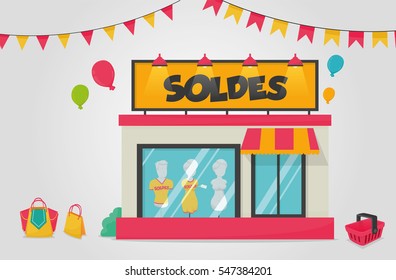 Shop with sales