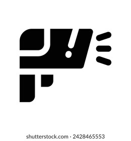 icono de escaneo de tienda. icono de glifo vectorial para su sitio web, móvil, presentación y diseño de logotipo.