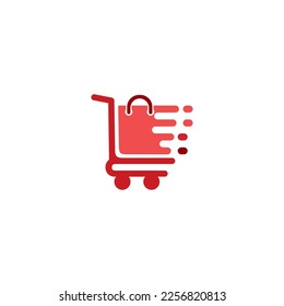  Shop shopping cart symbol and sale icon. Shopping cart icon vector. Simple sign shopping cart.