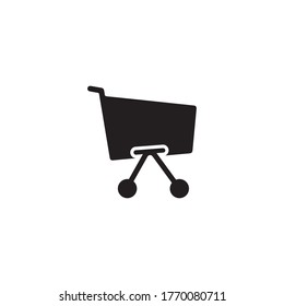 Shop, store basket vector icon Template illustration design