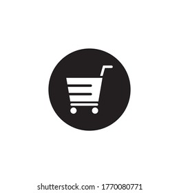 Shop, store basket vector icon Template illustration design