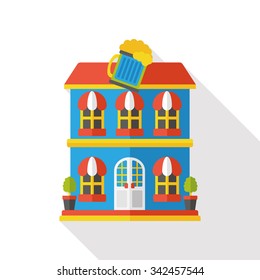 shop store beer flat icon