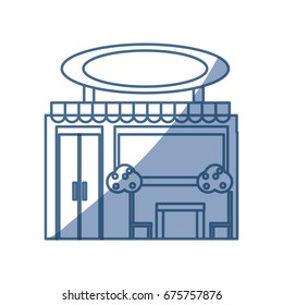 Shop store building