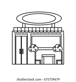 Shop store building