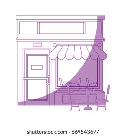 Shop store cartoon